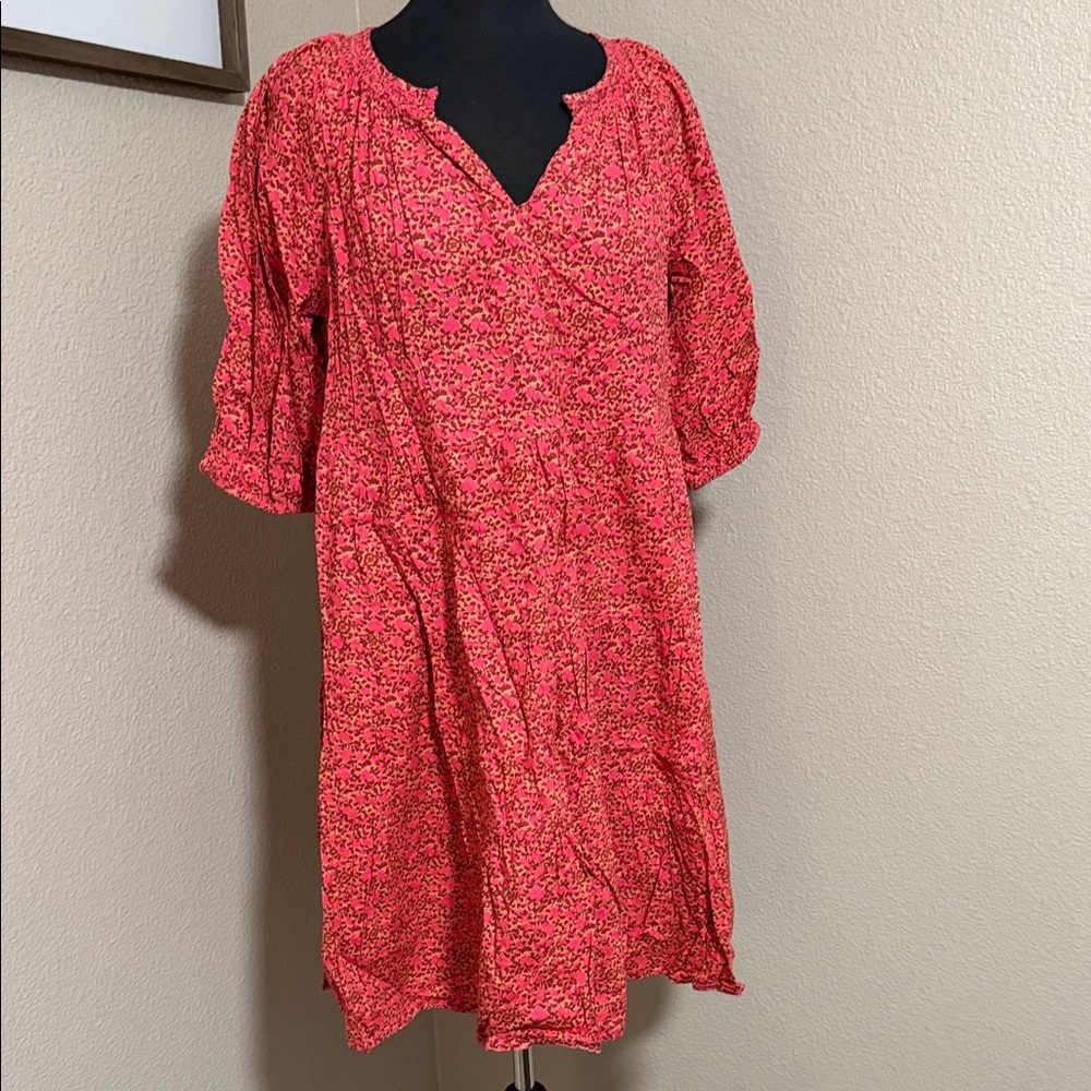 Universal Thread Vibrant Pink Textured Blouse